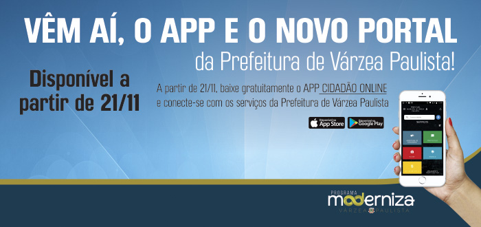 Aprenda o passo a passo para se cadastrar no app Cidadão Online -  Prefeitura de Várzea Paulista