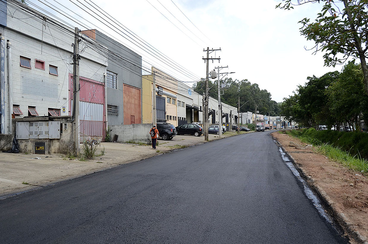 Prefeitura inicia recape provisório na Avenida Bertioga Prefeitura de Várzea Paulista