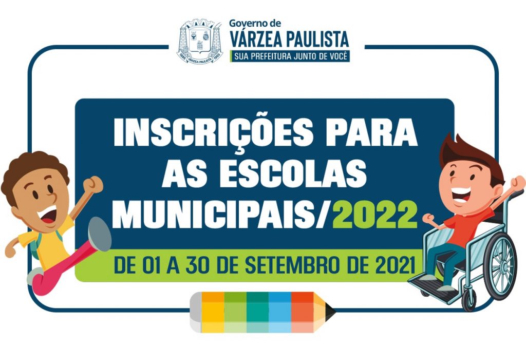 Inscrições Abertas Para As Escolas Municipais Para 2022 Prefeitura De Várzea Paulista 9787