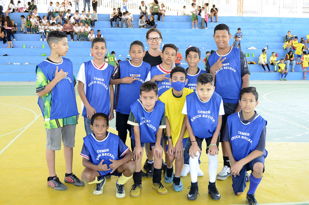 Primeira edição dos Jogos Escolares faz sucesso na escola Erich