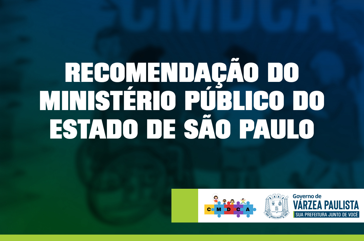 Recomendação do Ministério Público do Estado de São Paulo