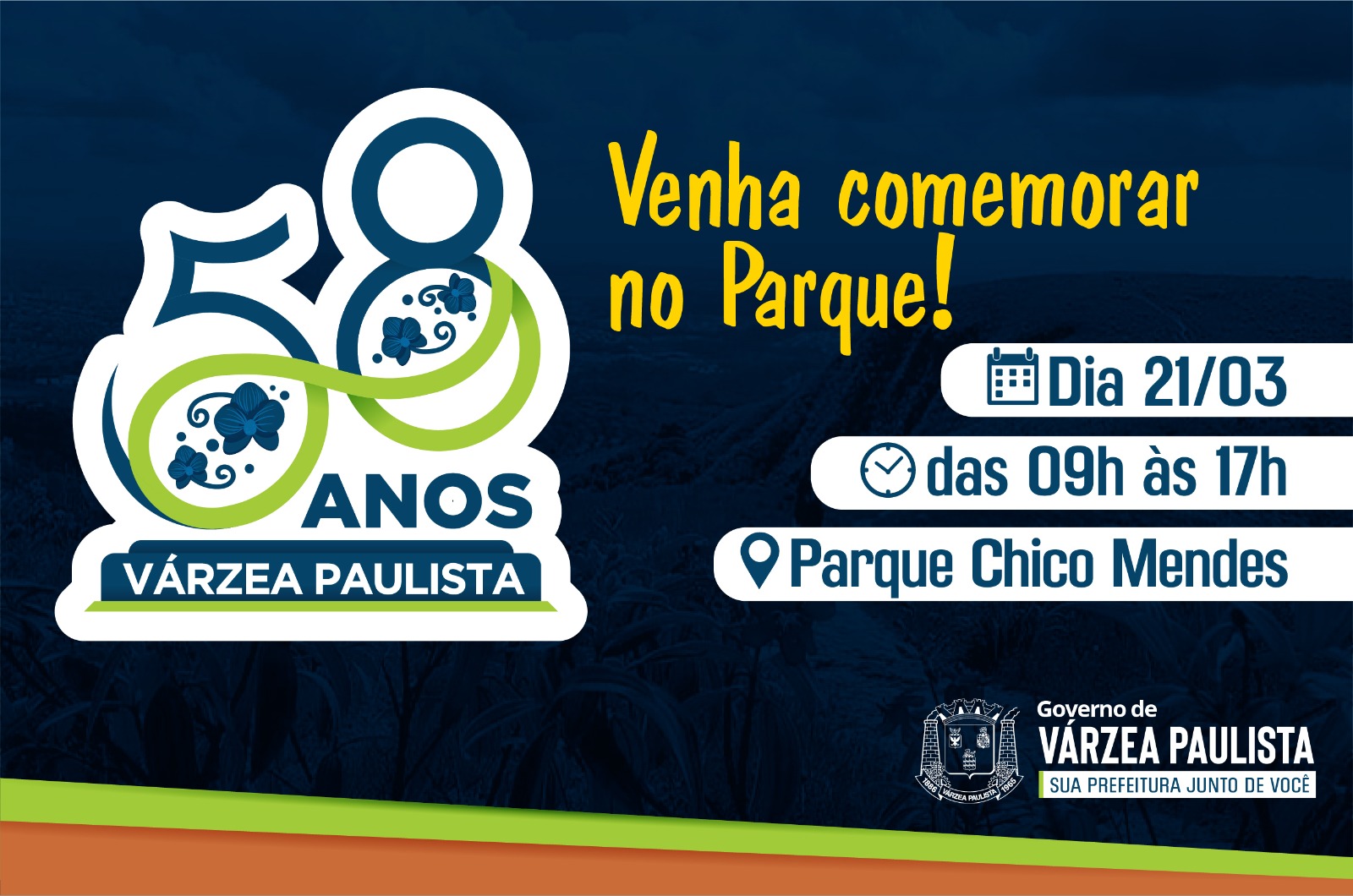 Prefeitura organiza evento para celebrar os 58 anos de Várzea Paulista