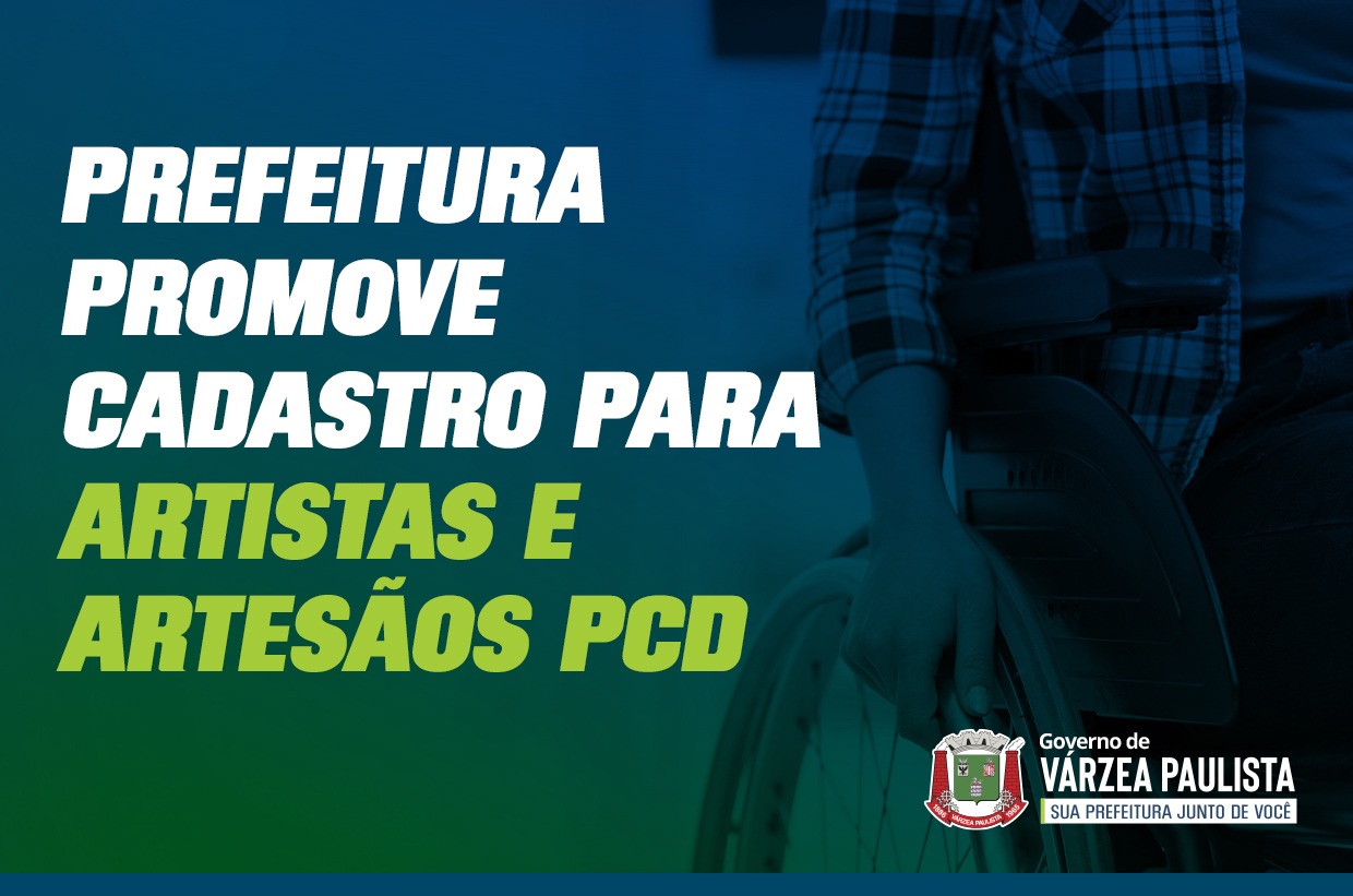 Unidade de Cultura e Unidade da Pessoa com Deficiência fazem parceria para promover a inclusão de PCDs em Várzea Paulista