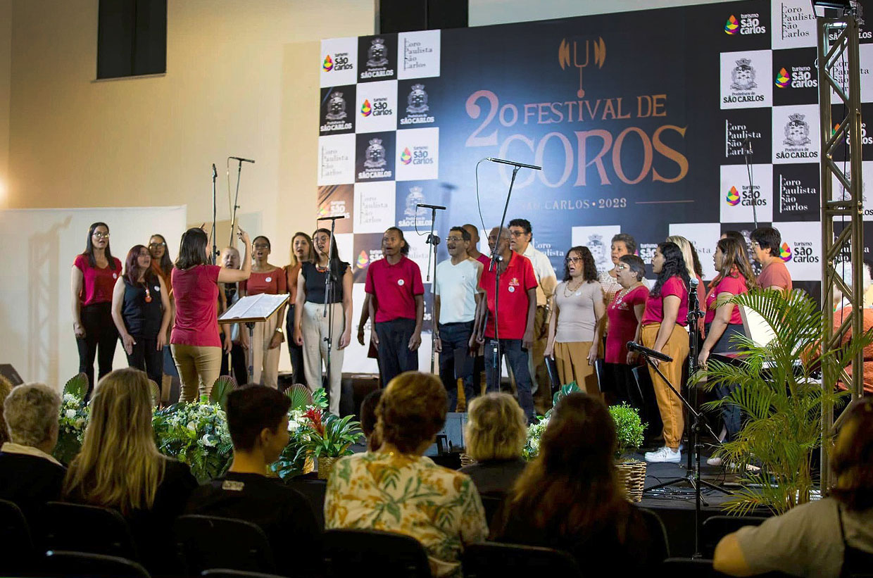 Várzea Paulista é representada no 2° Encontro de Coros na cidade de São Carlos