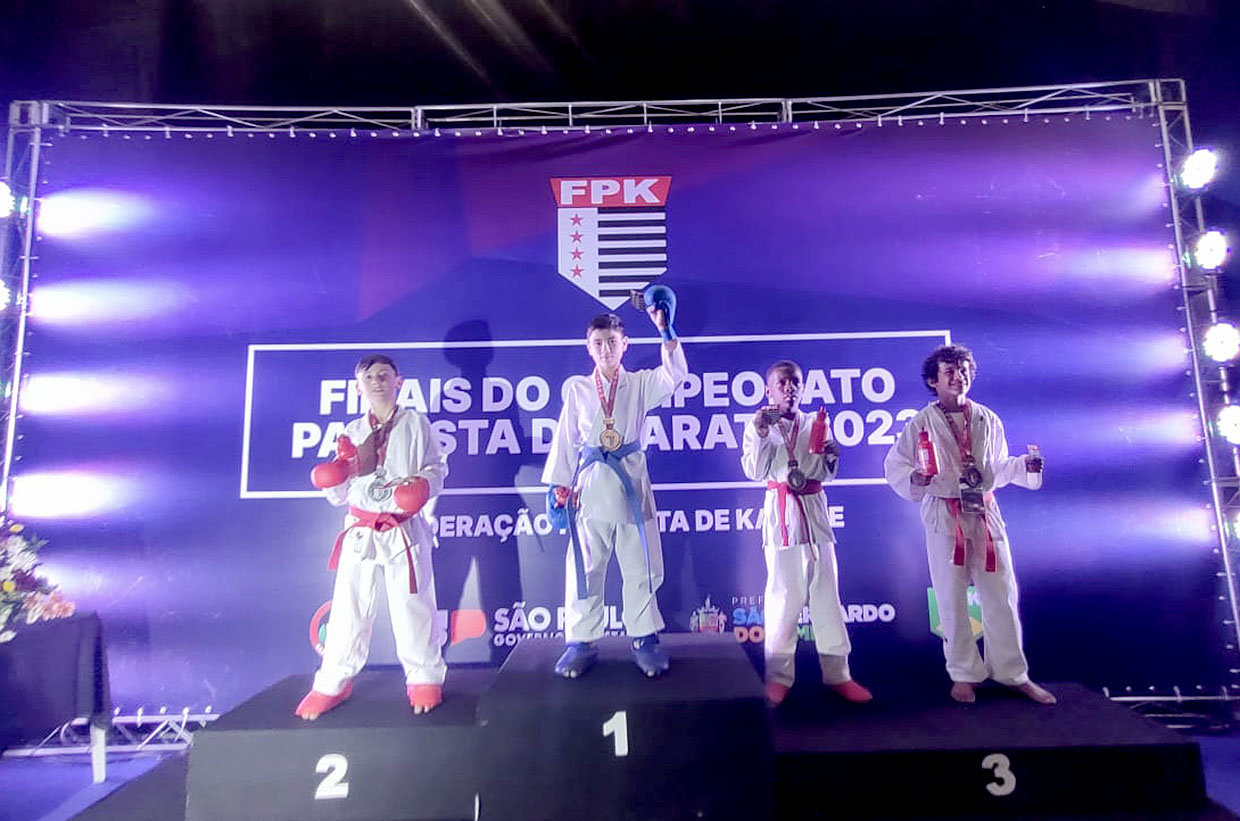 Atletas varzinos representam a cidade no Campeonato Paulista de Karatê