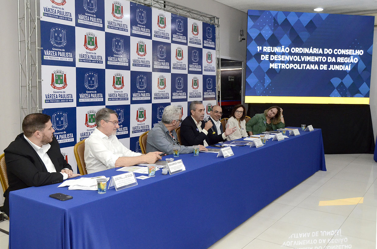 Várzea Paulista sedia 1ª reunião ordinária de Conselho de Desenvolvimento da Região Metropolitana