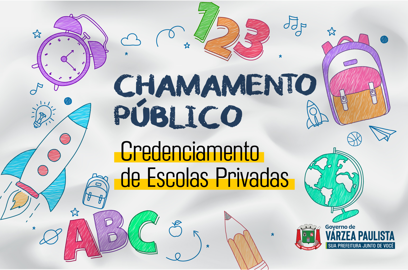 Prefeitura de Várzea Paulista abre Chamamento Público para Credenciamento de Escolas Privadas