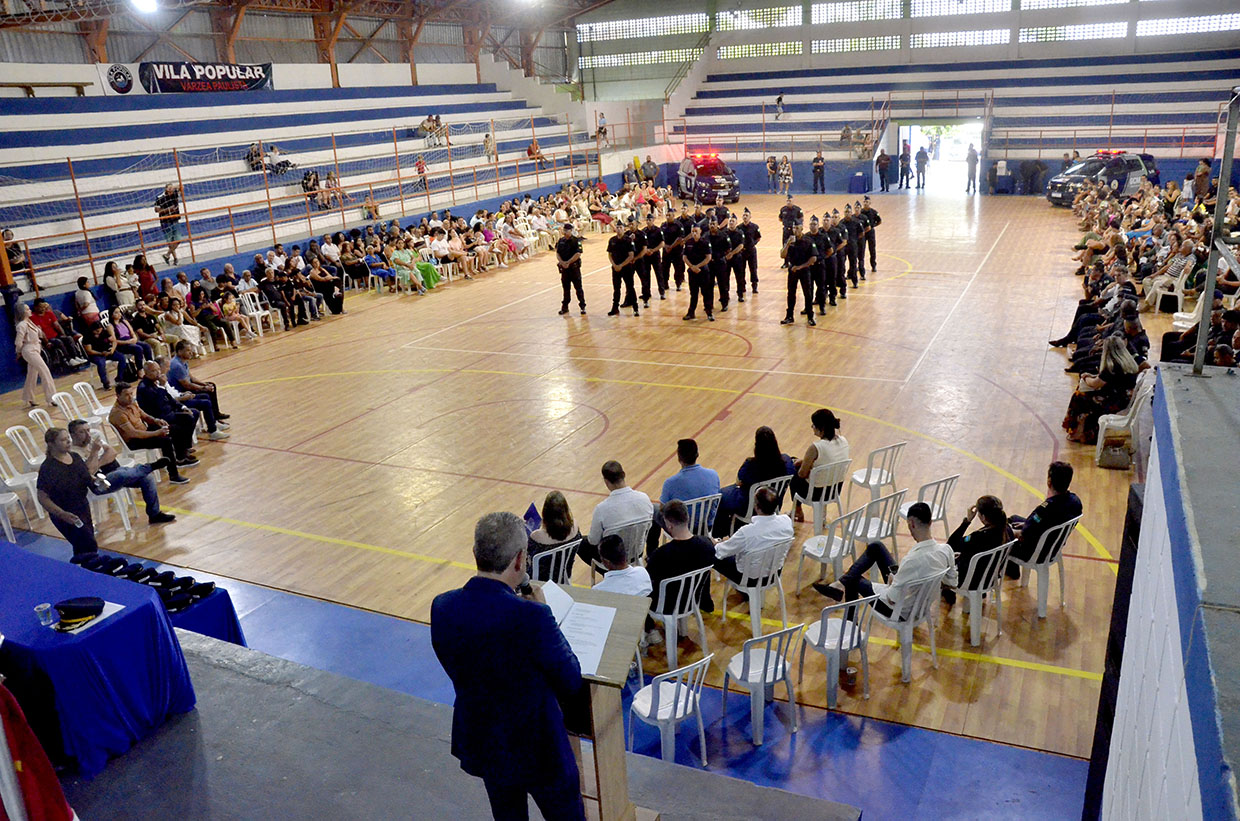 Novos guardas municipais de Várzea Paulista concluem curso teórico-prático com formatura