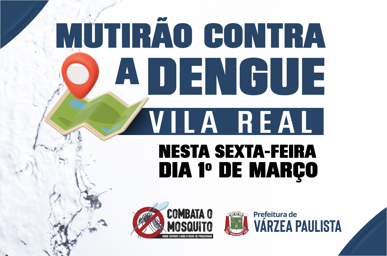 Mutirão Contra a Dengue na Vila Real reforça combate à epidemia