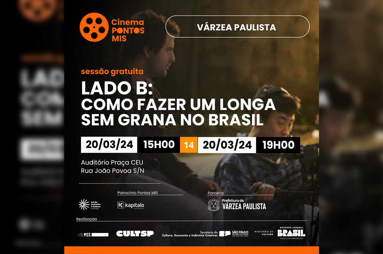 Ponto MIS traz exibições de documentários para Várzea Paulista