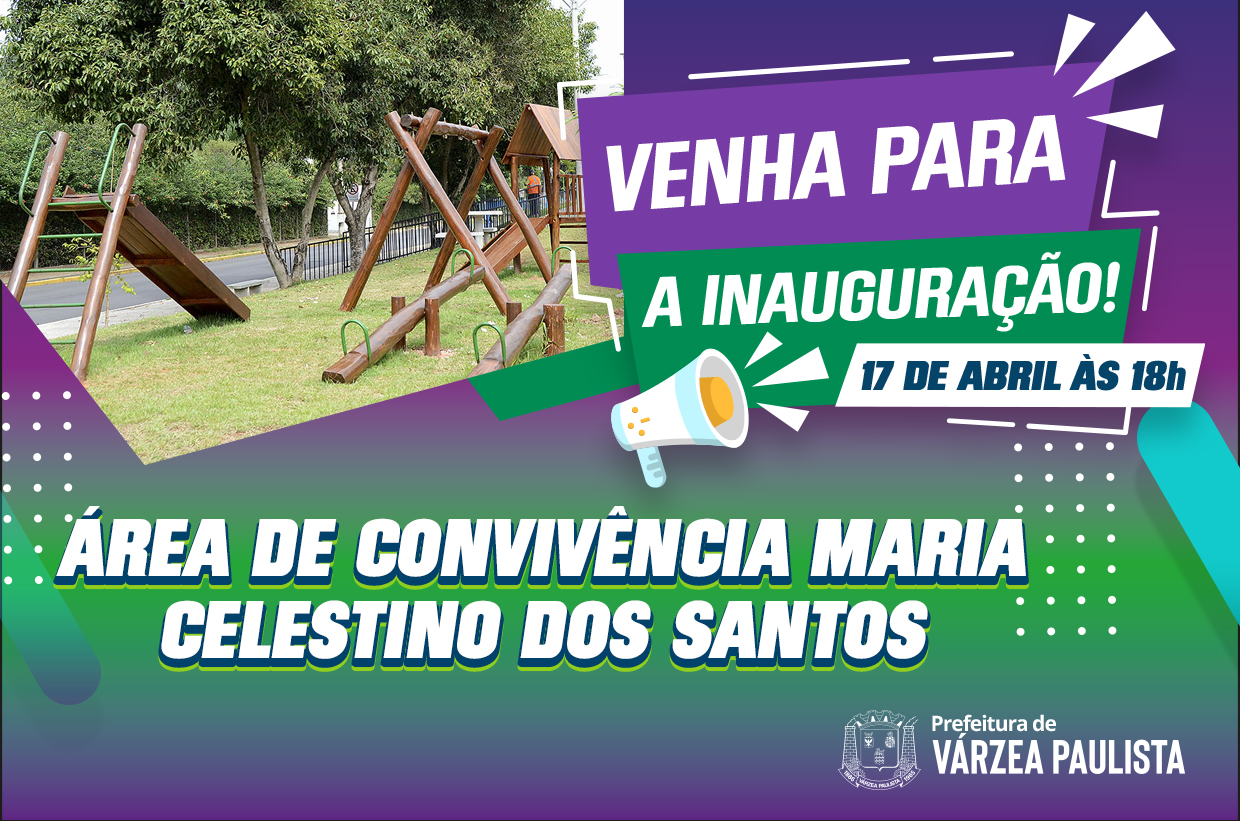 Área de Convivência Maria Celestino, do Bertioga, será inaugurada nesta quarta (17)