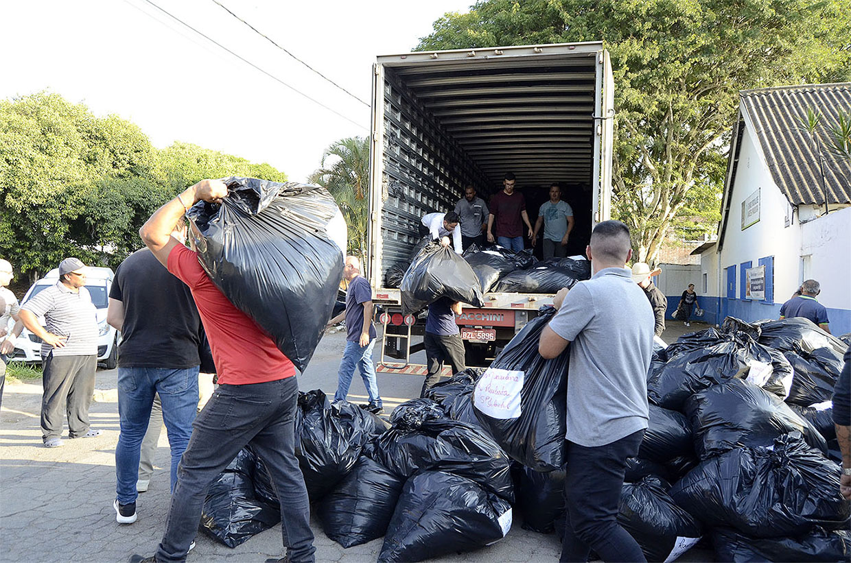 Várzea Paulista arrecada cerca de 100 toneladas de doações para Rio Grande do Sul